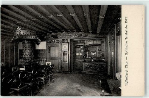 7000 Chur Coire - Gasthaus Hofkellerei Chur Gothische Trinkstube
