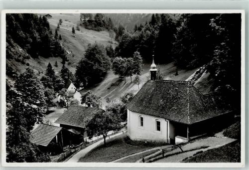 6073 Flüeli-Ranft 1938 Gebrauchsspuren Einsiedelei d. Flüe