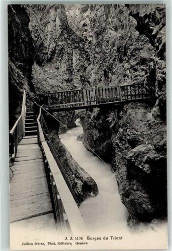 1904 Vernayaz 1906 - Gorges du Trient