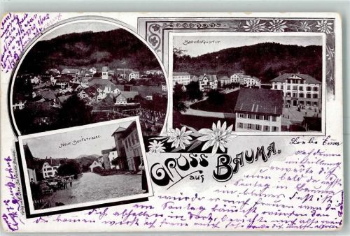 8494 Bauma 1900 - Bahnhofquartier Neue Dorfstrasse