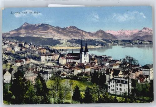 6000 Luzern Lucerne - Gesamtansicht, Rigi AKU2