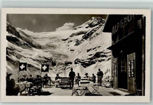 7710 Alp Grüm - Hotel Terrasse Palügletscher Winter