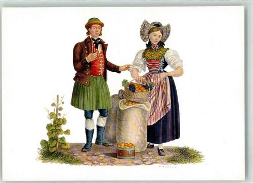 Thurgauer Trachtenpaar