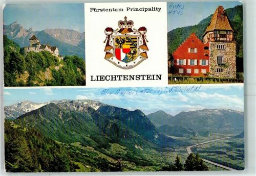 9490 Vaduz 1975 - Wappen Schloss