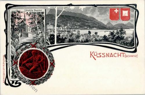 6403 Küssnacht am Rigi - Gesamtansicht Hohle Gasse