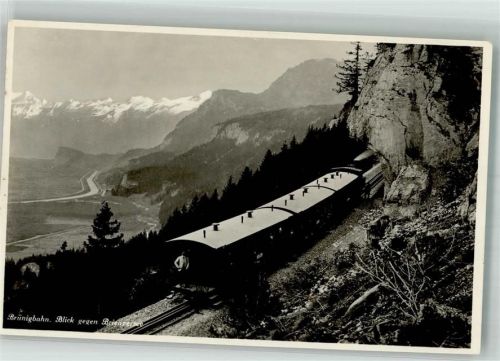 3855 Brienz BE Foto AK Bergbahn Brünigbahn