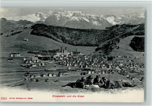 8840 Einsiedeln - Die Alpen