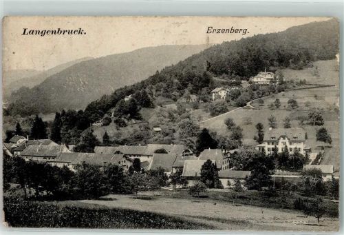 4438 Langenbruck 1912 - Kurhaus Erzenberg