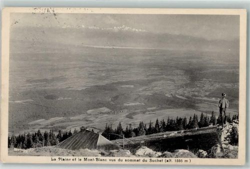 1283 La Plaine 1918 Gebrauchsspuren Mont Blanc