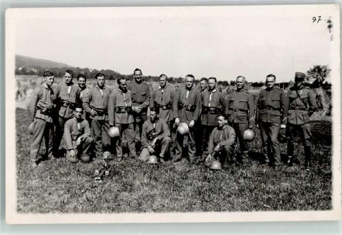 Gruppenbild Soldaten Militär Schweiz