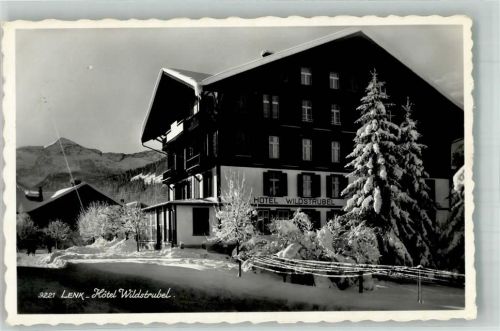 3775 Lenk im Simmental 1965 Winter Hotel Wildstrubel