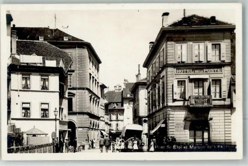 1510 Moudon Foto AK Hotel de la Poste