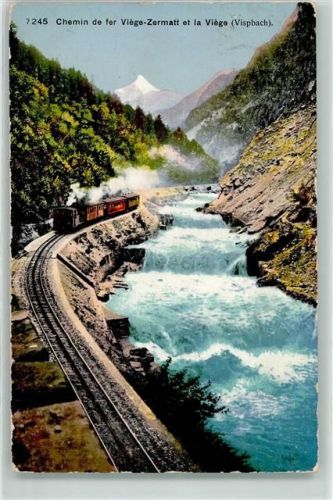 3920 Zermatt 1911 - Bahn Vispbach