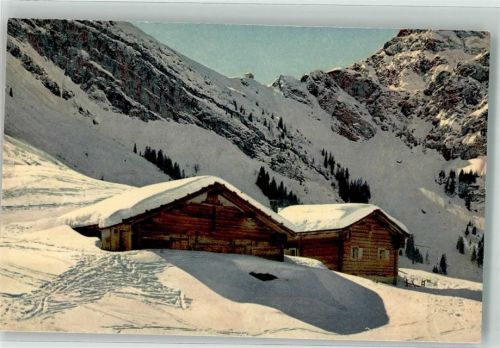 6390 Engelberg - Winter Traubodenhütte