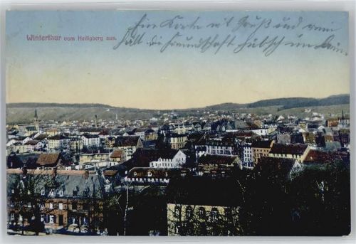 8400 Winterthur - Blick vom Heiligberg