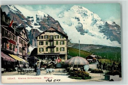 3823 Kleine Scheidegg 1904 - Mönch