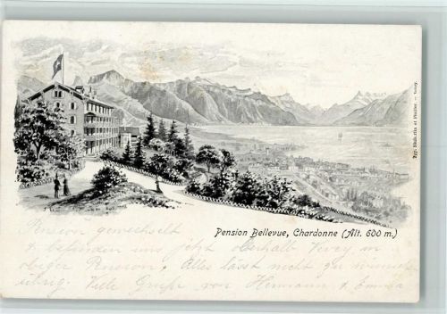 1803 Chardonne 1905 - Pension Bellevue AK