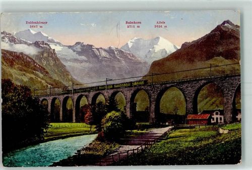 3714 Frutigen - Lötschbergbahn Viadukt