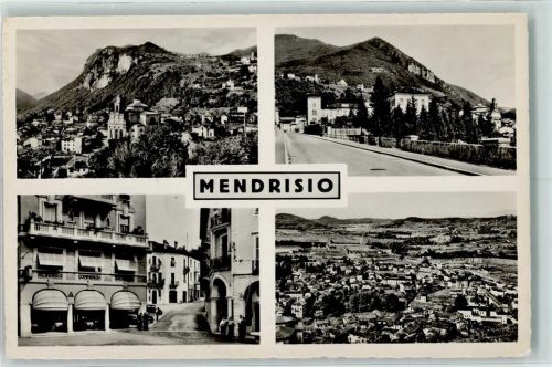 6850 Mendrisio - 4-Bildkarte