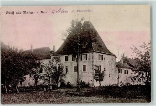 3380 Wangen an der Aare Gebrauchsspuren Schloss