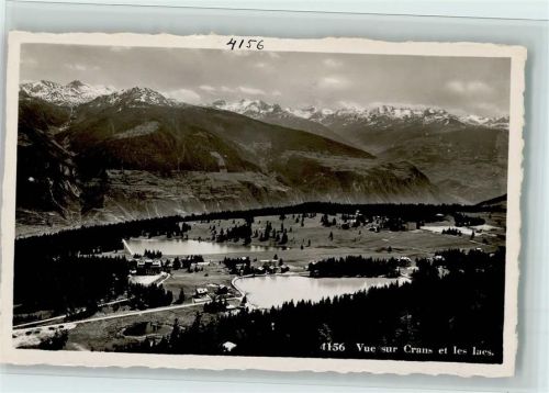 3963 Crans-sur-Sierre - Vue sur Crans et les Lacs