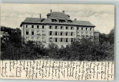 8000 Zürich 1904 Foto AK Erholungshaus
