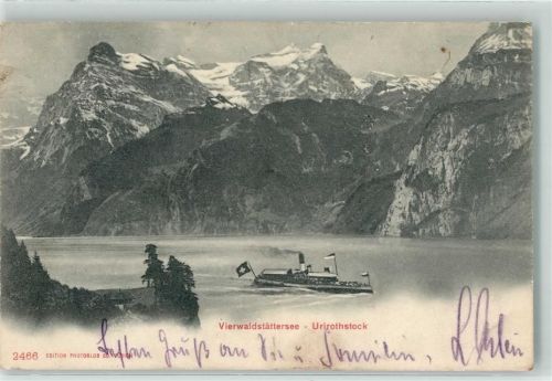 6440 Vierwaldstättersee 1903 - Dampfschiff Urirotstock