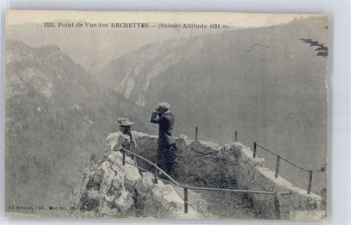 2416 Les Brenets - Aussichtspunkt Recrettes