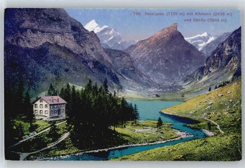 9057 Wasserauen - Seealpsee, Altmann, Säntis AKU2