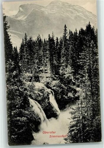 3775 Lenk im Simmental - Oberster Simmenfall