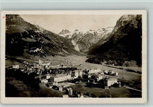 6390 Engelberg 1925 - mit Spannörter Militärpost Feldpost