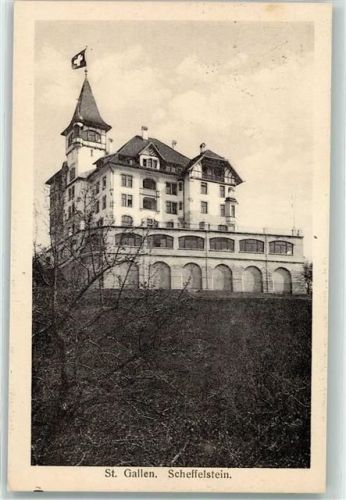 9000 St. Gallen S. Gallo 1918 - Scheffelstein