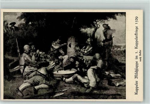 Nr. 4 Verlag Ruegg-Koch - 1517-1917 Reformationsfeier Motiv Schweiz