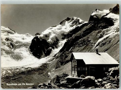 Bovalhütte - Piz Bernina Hüttenstempel