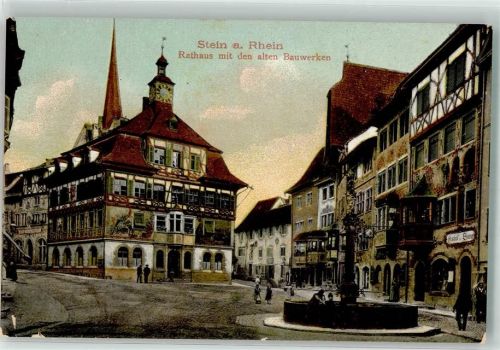 8260 Stein am Rhein - Rathausplatz Hotel zur Sonne