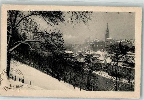 3000 Bern Berne 1913 Winter