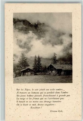 3954 Leukerbad Loèche-les-Bains - Ort handschriftlich