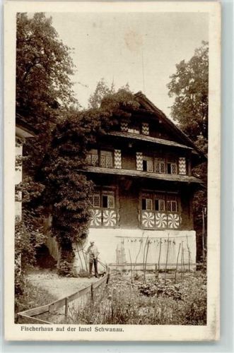 Schwanau Insel - Fischerhaus Heimatbilder Serie 512