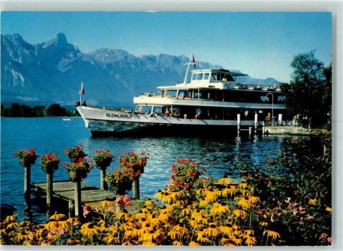 3653 Oberhofen am Thunersee - Thunersee Motorschiff Blümlisalp Stockhorn