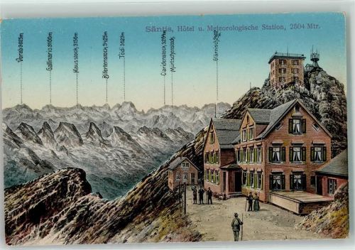 Säntis - Hotel Meteorologische Station