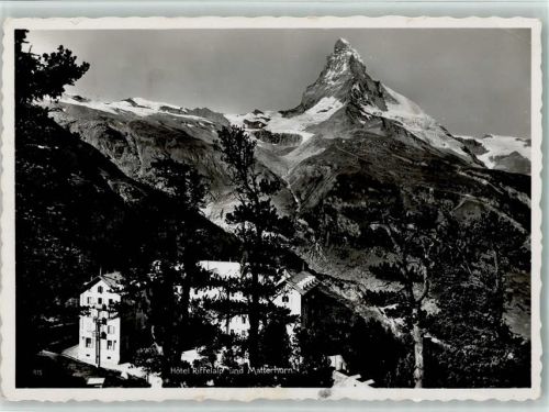 Riffelhorn - Hotel Riffelalp und Matterhorn