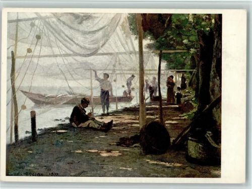 1200 Genève Genf - Netzflicker am Genfersee sign Bocion Francois