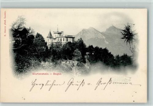 7310 Bad Ragaz 1898 - Wartenstein