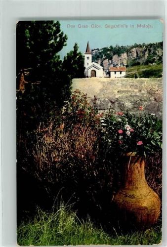 7516 Maloja 1917 - Grab Segantini