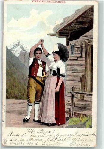 9200 Gossau SG - Tracht Ort lt. Stempel