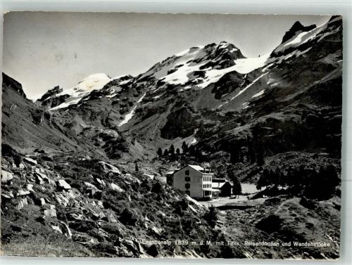 3862 Innertkirchen 1968 Foto AK Hotel Kurhaus Engstlenalp