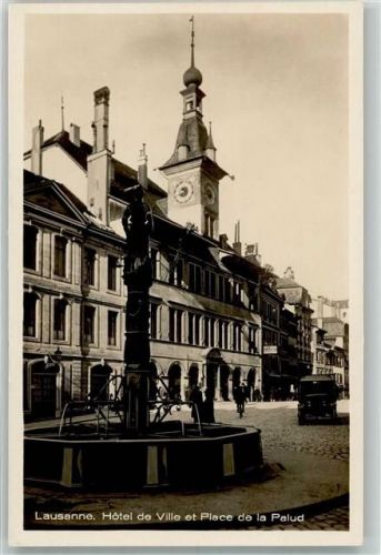 1000 Lausanne Losanna - Rathaus Paludplatz