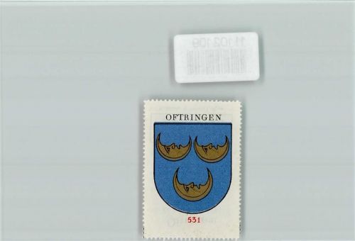 4665 Oftringen - Vignette Wappen Kaffee Hag ca 1920-1940