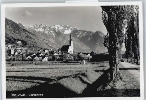 Schaan - Panorama Kirche