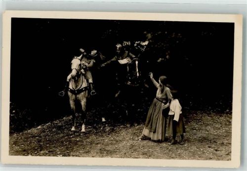 3800 Interlaken Foto AK Wilhelm Tell Festspiele